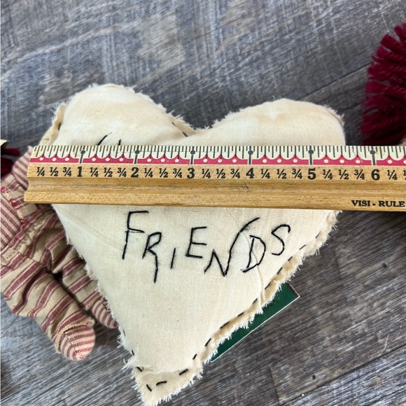 Rag Doll garland country primitive Raggedy Ann homespun - Picture 10 of 11